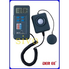 DER EE DE-3351台製數位照度計 高精準濾光設計 專業光線測量工具, 1個, DE-3351
