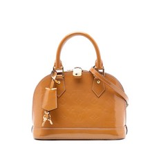 루이 비통 중고 2012 Monogram Vernis Alma BB satchel
