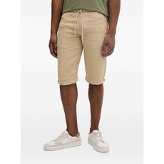 칼 라거펠트 리넨 드로스트링 쇼츠