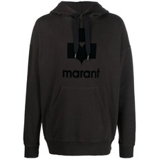 이자벨 마랑 마일리 로고 프린트 후디