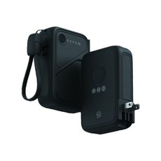 COZY 八合一固態無線快充行動電源 10000mAh 台灣製造 固態電芯 MagSafe 磁吸快充 內建支架 PD快充 可充手錶, 黑色 10000mAh, COZY X3