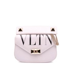 발렌티노 가라바니 중고 2018-2025 스몰 레더 VLTN 체인 크로스 백