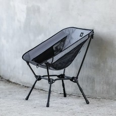 CAMPFIRE 戰焰露營椅 附戰焰阻燃椅套 多段可調整 附收納袋, 鈦灰, 1個