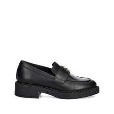 훌라 메탈 버클 레더 로퍼