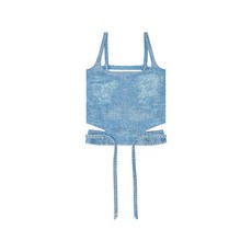 디젤 스퀘어 넥 탑