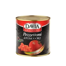 Davia 切碎番茄罐 2500g 義大利 整粒 番茄 番茄糊 罐頭 切碎番茄 番茄丁, 2.5kg, 1個