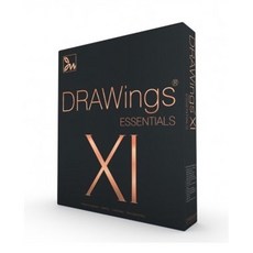 【織室縫紉所】DRAWings Essentials XI 刺繡軟體 - 中文介面 支援中文字型 圖片自動轉換刺繡檔, 1個