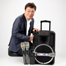 JPOWER 震天雷 15吋 專業舞台版 拉桿式 KTV 藍牙音響, 黑色, JP-AV-MK15PRO
