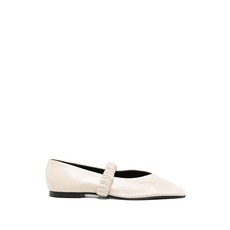 알로하스 스퀘어 토 플랫 슈즈