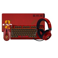 Razer 雷蛇 EVA 福音戰士 聯名套裝 黑寡婦 V4 TKL速度版 VIPER V3 PRO 巨甲蟲 現貨供應中, 紅色, EVA福音戰士 聯名套裝
