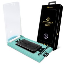 HODA iPhone 17/Air/16/15 系列 3D熱彎曲面 AR抗反射玻璃保護貼 附無塵滾輪太空艙貼膜神器, 17 Pro 無塵滾輪太空艙, 1個