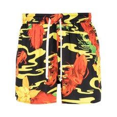 핍스 플로럴 프린트 데크 쇼츠