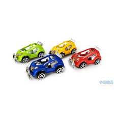 小胡玩具 單輪裝飾迴力車 兒童玩具, 1入(隨機不挑色), 1個