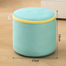 三層內衣護洗袋 15*17cm, 內衣護洗袋15*17cm緹芙尼藍, 1套