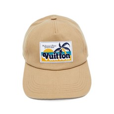 루이 비통 중고 야자수 패치 베이스볼 캡 모자