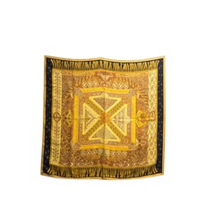 에르메스 중고 2006 쉬르 앵 타피스 볼랑 실크 스카프