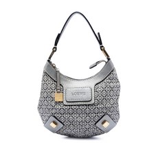 로에베 중고 2007-2008 애너그램 캔버스 뉴 로드 호보 백