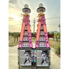 飲料柱 罐頭塔 高雄米柱, 米塔,5層, 1個