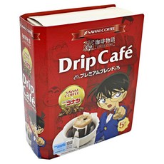 SAWAI COFFEE 澤井咖啡 名偵探柯南咖啡物語滴濾優質即溶咖啡, 1盒, 5包, 8g