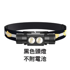 SKYFIRE 輕量型 強光頭燈 防水 工作燈 維修燈 汽修 露營燈, 1個, 黑色頭燈+線(不含電池)