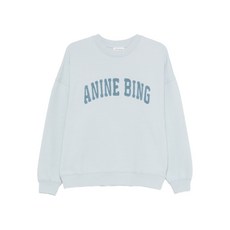 애니빙 마일스 로고 블루 스웨트셔츠