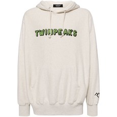 언더커버 그래픽 프린트 후디