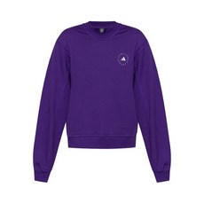 아디다스바이스텔라매카트니 로고 디테일 스웨트셔츠