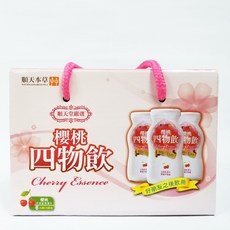 順天本草 櫻桃四物飲 6瓶/盒, 1個
