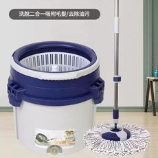 妙可可 新款單桶旋轉拖把, 1套