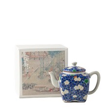 汝窯金銀冰梅四方壺 禮盒裝, 金銀冰梅 - 四方壺 禮盒裝, 1個, 175ml
