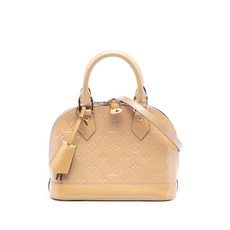 루이 비통 중고 2015 Monogram Vernis Alma BB satchel