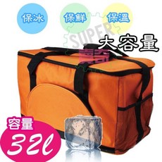 台灣監製 保冰袋 保冷袋 保溫袋 多功能冷藏袋 野餐保溫提袋, 1個, 32L冰溫提袋-不挑色, 隨機不挑色