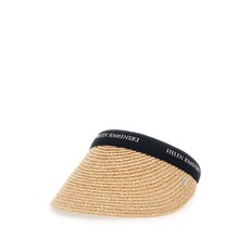 헬렌카민스키 우븐 스트로 바이저 모자