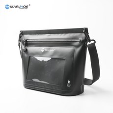 MARJAOE 單肩防水手拿包, 1個, 墨黑,C255普通防水, 墨黑