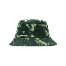 버버리 아트 패턴 프린트 버킷 햇