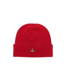 비비안웨스트우드 구체 자수 비니