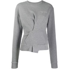 언라벨프로젝트 랩 디테일 스웨트셔츠