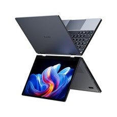 Zwida 10.5吋 觸控筆記型電腦 4K輸出 PD快充 WiFi6 Windows 11, 黑色, Zwide N11, 512GB, 16GB, Win 11