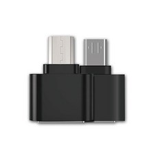 Micro USB 轉USB轉接頭 OTG轉接頭 安卓手機轉接頭 手機擴充必備, 1個