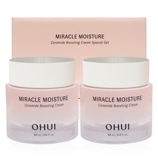 오휘 미라클 모이스처크림, 60ml, 2개