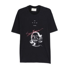 송포더뮤트 선플라워 오버사이즈 티셔츠