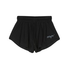 MSGM 로고 자수 반바지