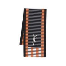 생 로랑 중고 1970's 로고 모티프 스카프