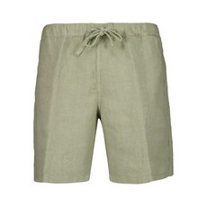 120퍼센트리노 밴딩 웨이스트 리넨 덱 쇼츠