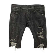 발망 중고 디스트레스드 이펙트 프린지 에지 쇼츠