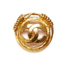 샤넬 중고 1994 CC 마크 브로치