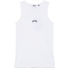 GCDS 로고 자수 탱크 탑