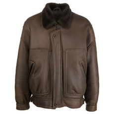 안젤로 빈티지 컬트 중고 1980's 클래식 칼라 양가죽 코트