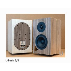 隔日達 ~ 義大利製 Audel U-Basik 5/8 書架喇叭 / 海威公司貨, 原木色
