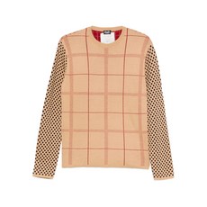 돌체앤가바나 중고 2001-2002 그리드 패턴 스웨터